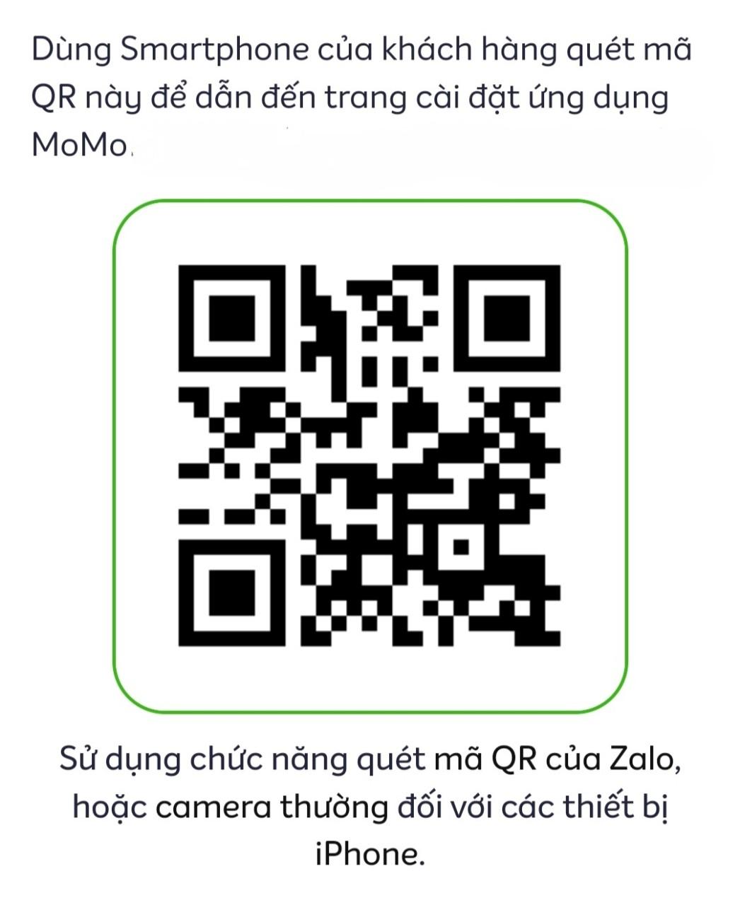 Tạo ví Momo và lãnh thưởng